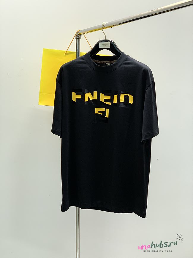Fendi Black T-Shirt  - 1