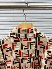 Fendi Dress Silk Beige - 4