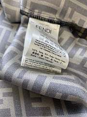 Fendi Ff Monogram Dress Silk - 5