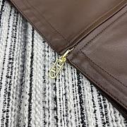 Fendi Leather Jacket in Brown - 6