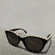 Chanel Black Butterfly Sunglasses - 5