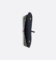 Dior Saddle Pouch Blue Oblique Jacquard - 27 x 17 x 2 cm - 5