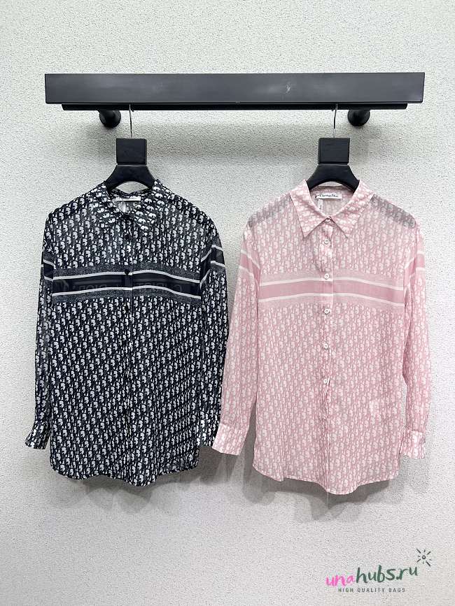 Dior Oblique Jacquard Shirt  - 1