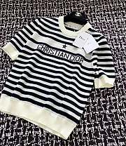 Dior Dioriviera Marinière Short-Sleeved Sweater  - 1