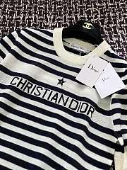Dior Dioriviera Marinière Short-Sleeved Sweater  - 4