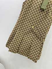 Gucci GG canvas dress in brown and beige - 6