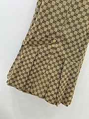 Gucci GG canvas dress in brown and beige - 4