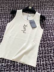 YSL White Tank Top - 1