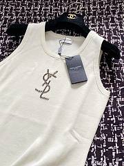 YSL White Tank Top - 6