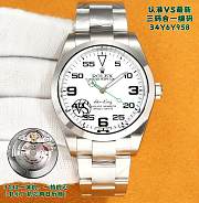 Rolex Silver Watch 39mm - 1