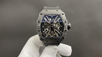 Richard Mille Watch Grey Carbon Fiber Case