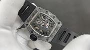 Richard Mille Watch Grey Carbon Fiber Case - 6