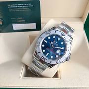 Rolex Yacht-Master 40mm 116622 Blue Visit Dial Steel Platinum  - 1