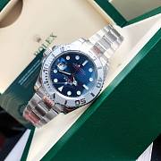 Rolex Yacht-Master 40mm 116622 Blue Visit Dial Steel Platinum  - 6