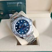 Rolex Yacht-Master 40mm 116622 Blue Visit Dial Steel Platinum  - 2