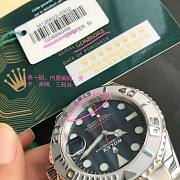 Rolex Yacht-Master 40mm 116622 Blue Visit Dial Steel Platinum  - 3
