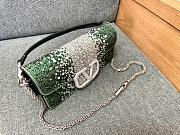 Valentino Garavani Locò Crystal Embellished Beaded Shoulder Bag - 27x13x6cm  - 6