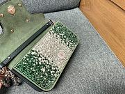 	 Valentino Garavani Loco Crystal Embellished Beaded Shoulder Bag - 20x11x5cm - 3