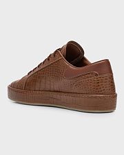 Giuseppe Zanotti Brazileiro Croc-Effect Leather Low-Top Sneakers - 4