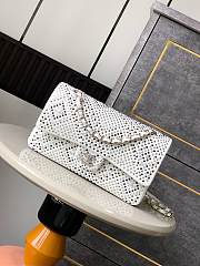 Chanel Classic Medium Beaded Single Flap Bag  25.5cm - 2