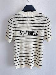 Dior Dioriviera Cropped Short-Sleeved Sweater - 5