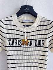 Dior Dioriviera Cropped Short-Sleeved Sweater - 2