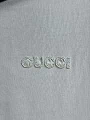 Gucci New 70s printed cotton jersey T-shirt in white - 6