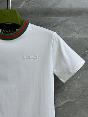 Gucci New 70s printed cotton jersey T-shirt in white - 2