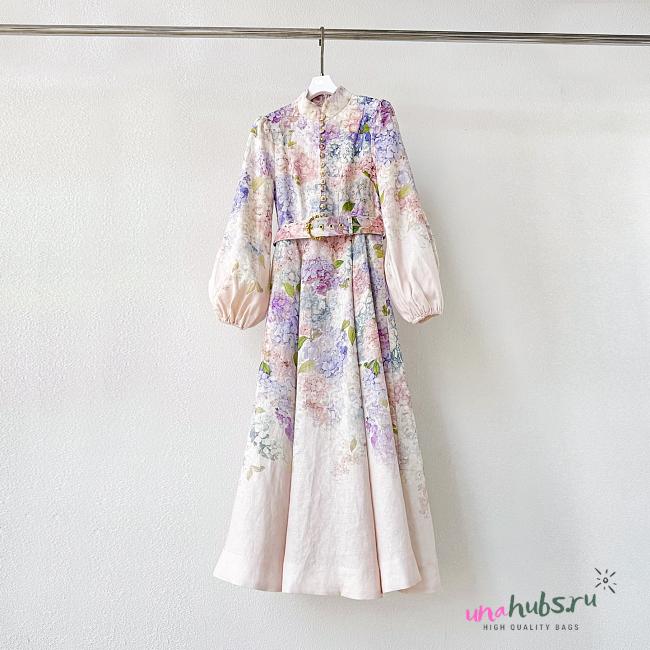 Zimmermann Dawning Buttoned Midi Dress - 1