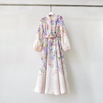 Zimmermann Dawning Buttoned Midi Dress