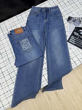 Loewe Women Blue Jeans