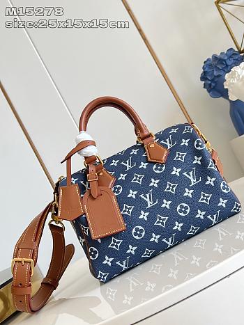 Louis Vuitton Speedy  Bandoulière 25 Monogram Leather