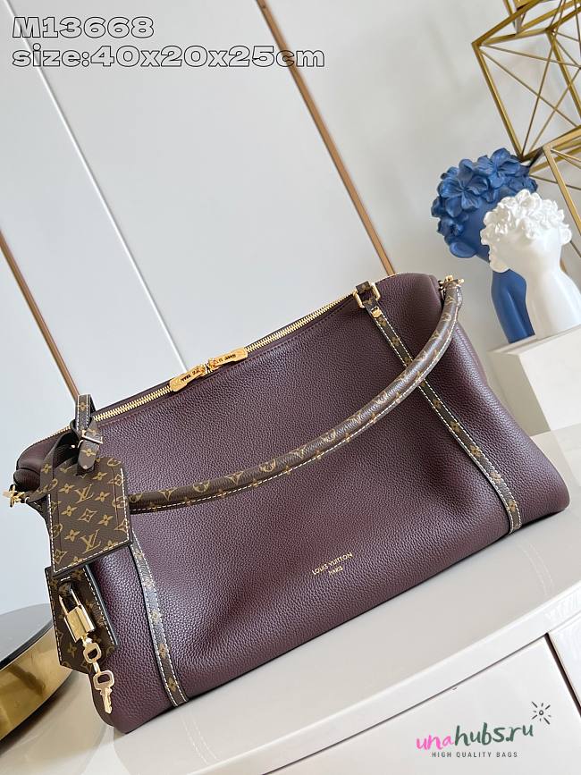 	 Louis Vuitton Speedy Soft Cushion Bag in 3 colors - 40*20*25cm  - 1