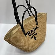 	 Prada logo-appliqué interwoven Tote Bag 02 - 4