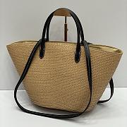 	 Prada logo-appliqué interwoven Tote Bag 02 - 3