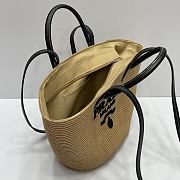 	 Prada logo-appliqué interwoven Tote Bag 02 - 2