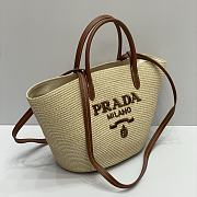	 Prada logo-appliqué interwoven Tote Bag 03 - 6