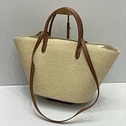 	 Prada logo-appliqué interwoven Tote Bag 03 - 3