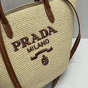 	 Prada logo-appliqué interwoven Tote Bag 03 - 2