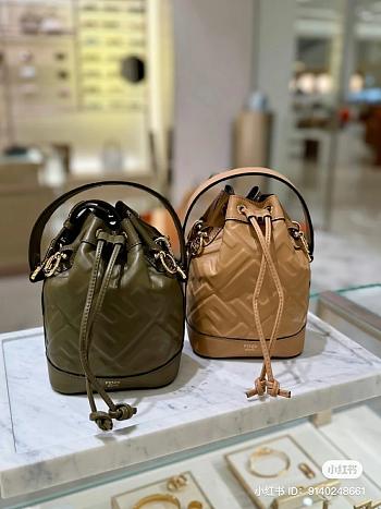 Fendi MonTresor Bucket Leather Bag