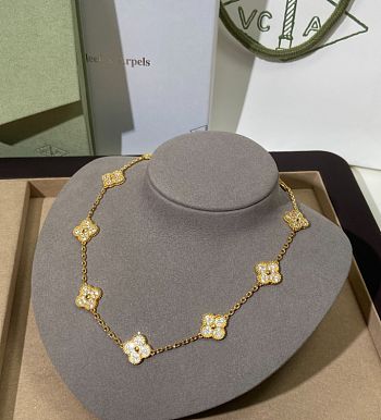 Van Cleef & Arpels Vintage Alhambra necklace, 110 motifs