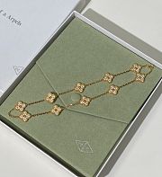 Van Cleef & Arpels Vintage Alhambra necklace, 110 motifs - 3