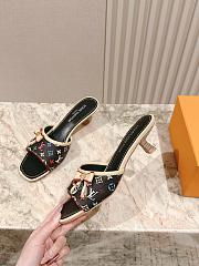 Louis Vuitton Monogram Multicolore Leather Sandals - 1