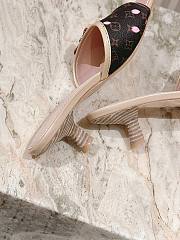 Louis Vuitton x TM Leather Monogram Sandals - 5