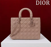 Dior Lady Matte Hardware Maxi 32cm - 3
