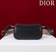 	 Dior Small Streetchic Bag Black and Smooth Calfskin - 24×12.5×5cm - 5