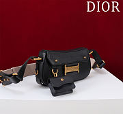 	 Dior Small Streetchic Bag Black and Smooth Calfskin - 24×12.5×5cm - 3