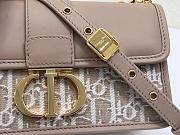 	 Dior 30 Montaigne Bag Nude Color - 21*6*12cm - 4