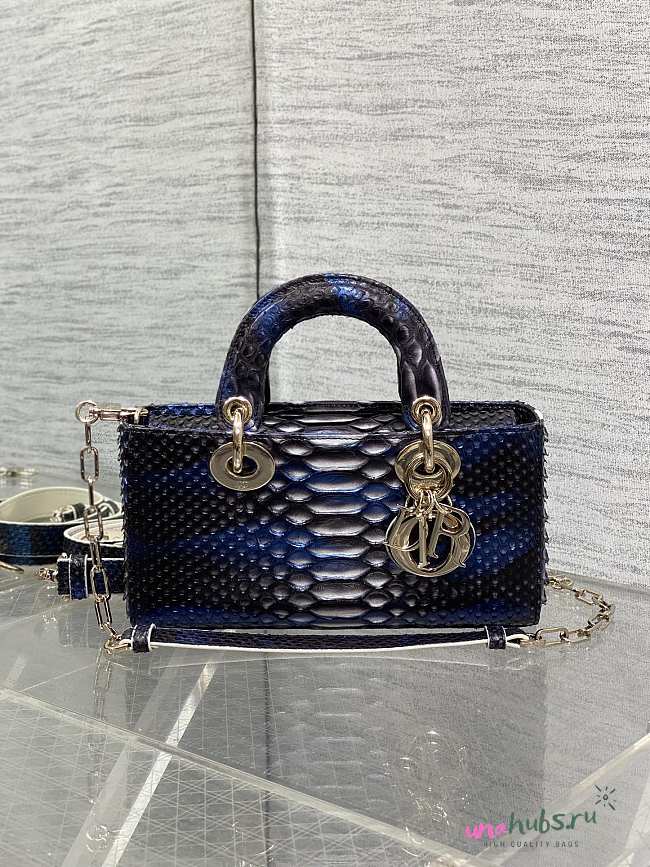 Dior Lady D Joy Python Leather 22cm - 1