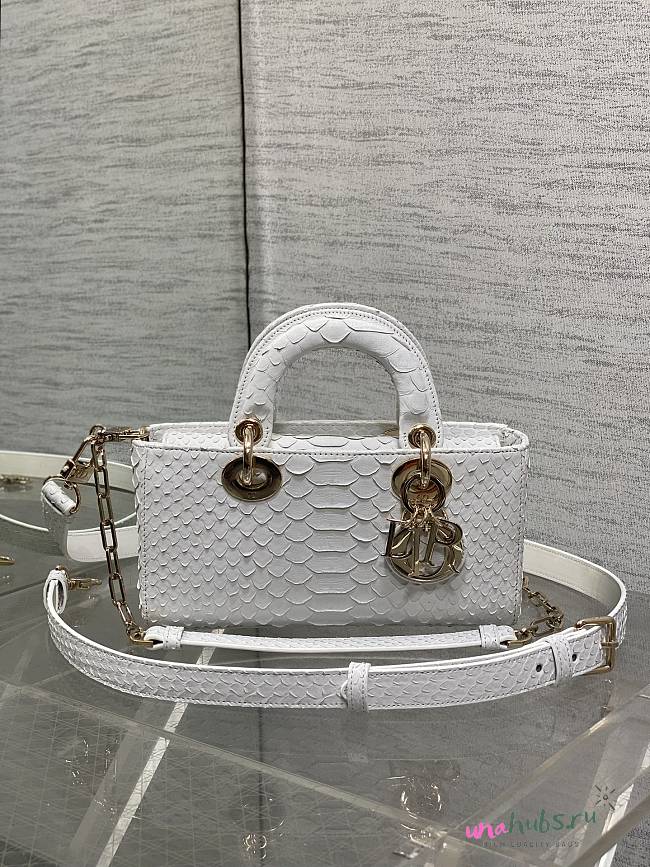 	 Dior Lady D Joy Python Leather in 5 colors - 22cm - 1